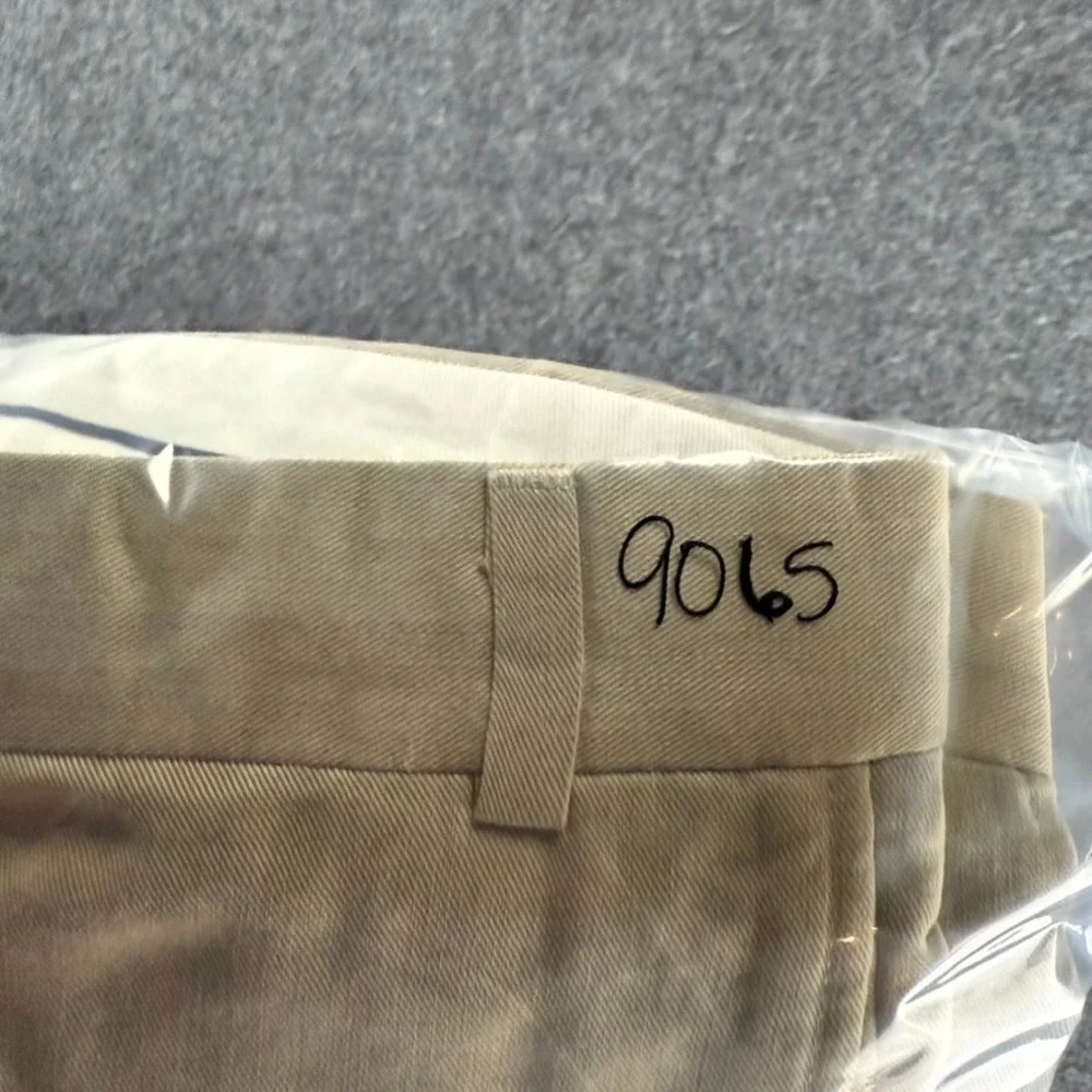 Ralph Lauren Mens Dress Pants 36x28‎ Pleated Khaki Beige Vintage Canada Made Y2K